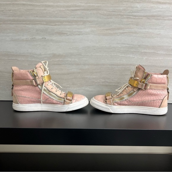 Giuseppe Zanotti High Top Sneakers 37.5 - Picture 6 of 15